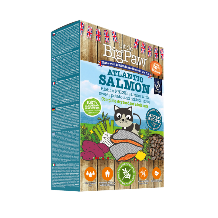 Atlantic Salmon Complete dry food for Adult Cats