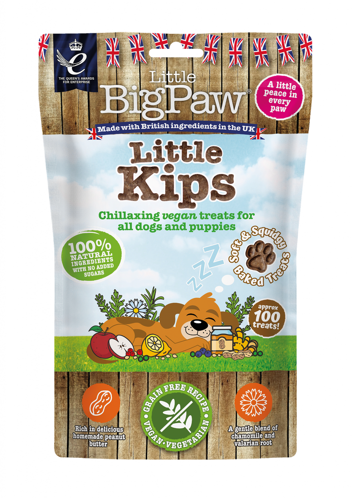 Little Kips Chillaxing Vegan Treats for Dogs 12 x 90g