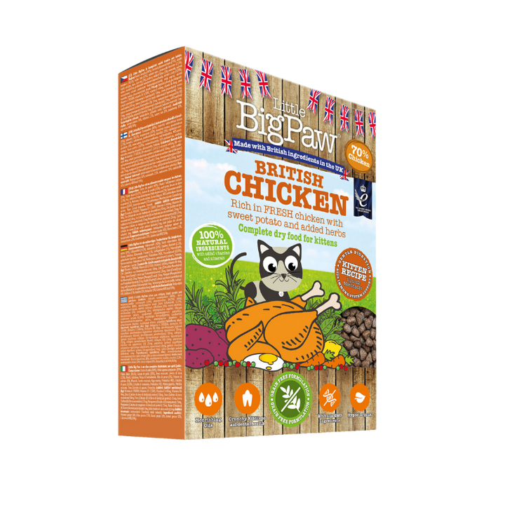 British Chicken Complete dry food for Kittens