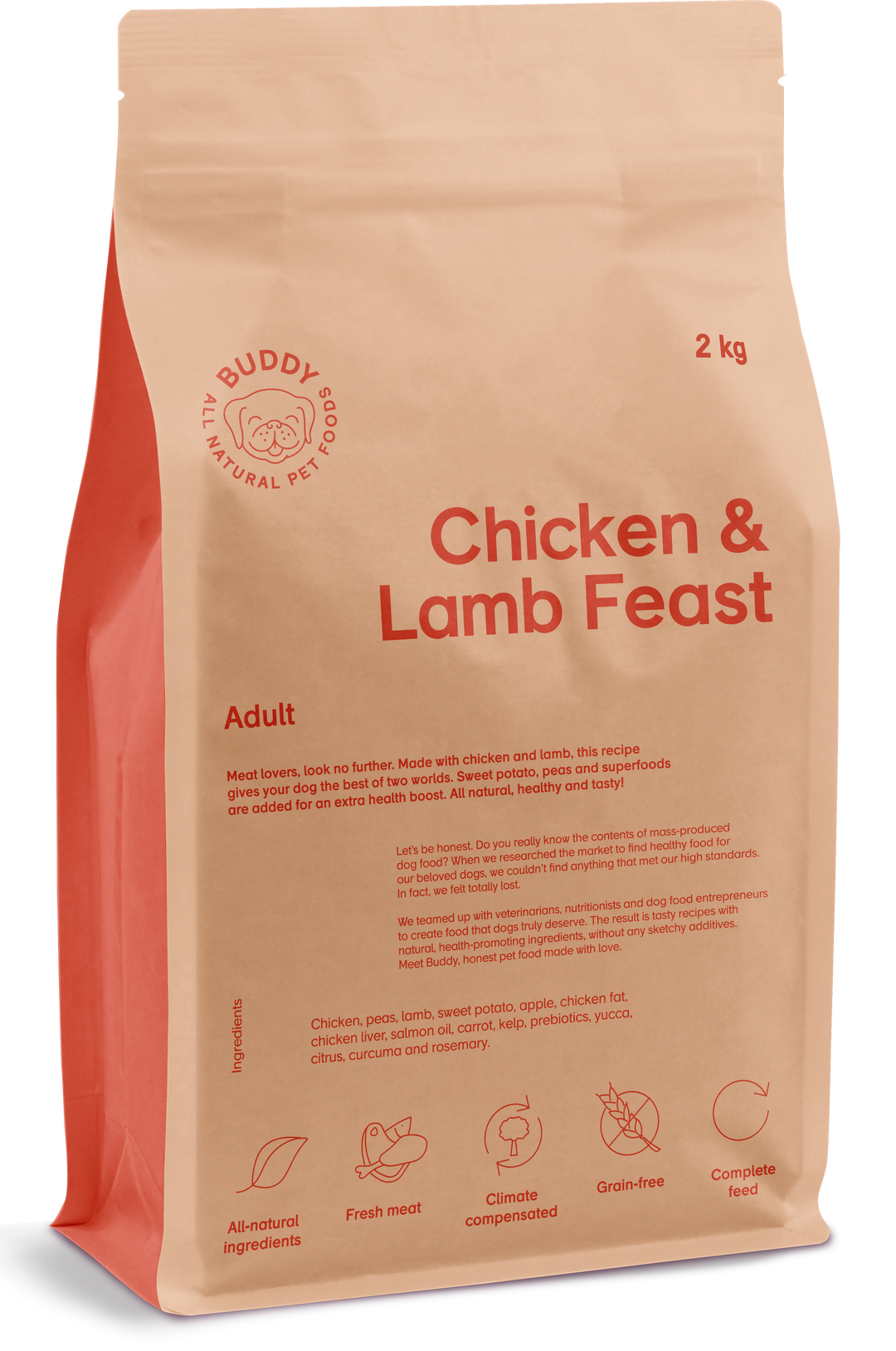 Chicken & Lamb Feast 2 kg