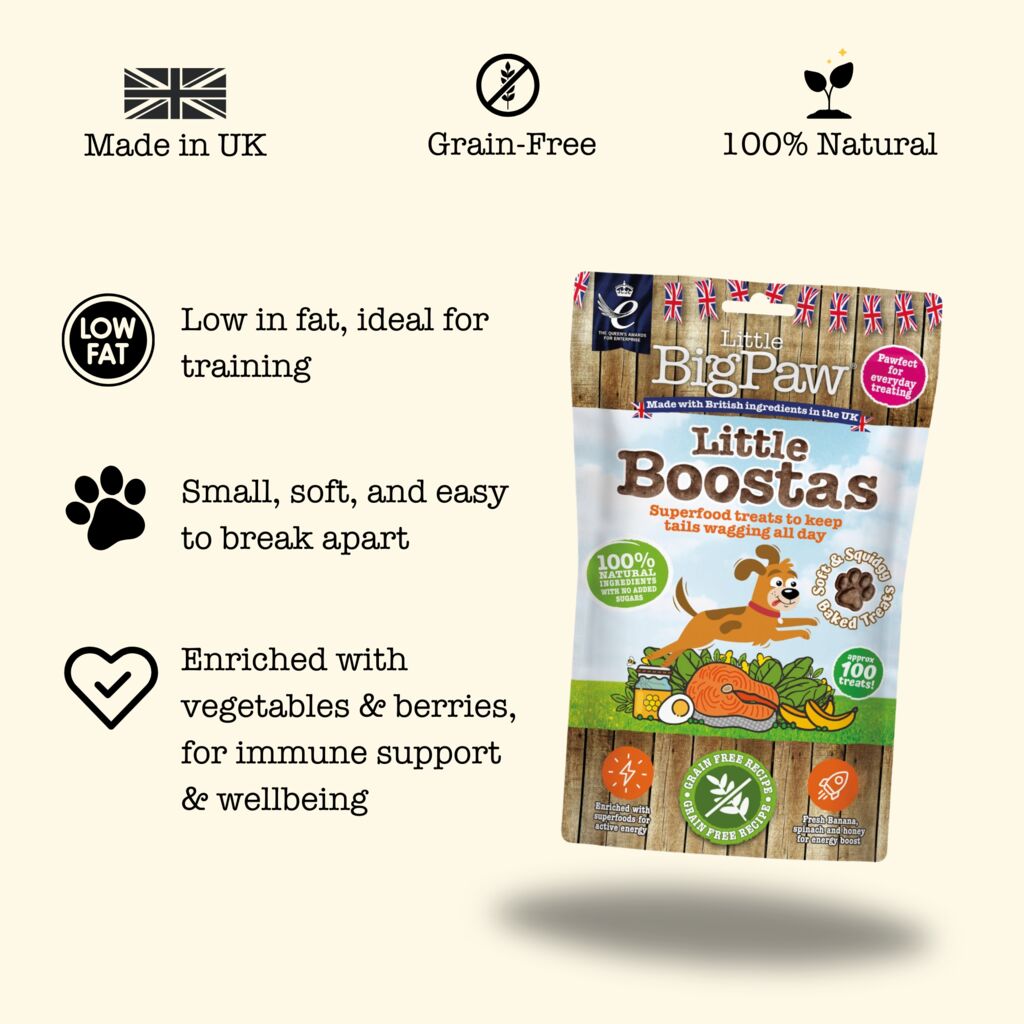Little Boostas Superfood Treats for Dogs 12 x 90g