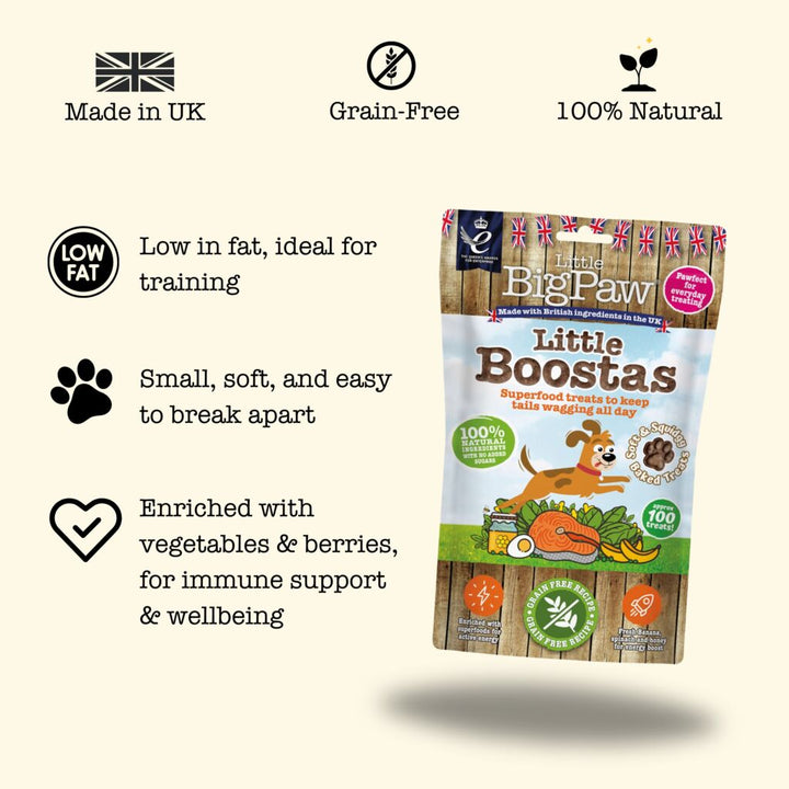 Little Boostas Superfood Treats for Dogs 12 x 90g