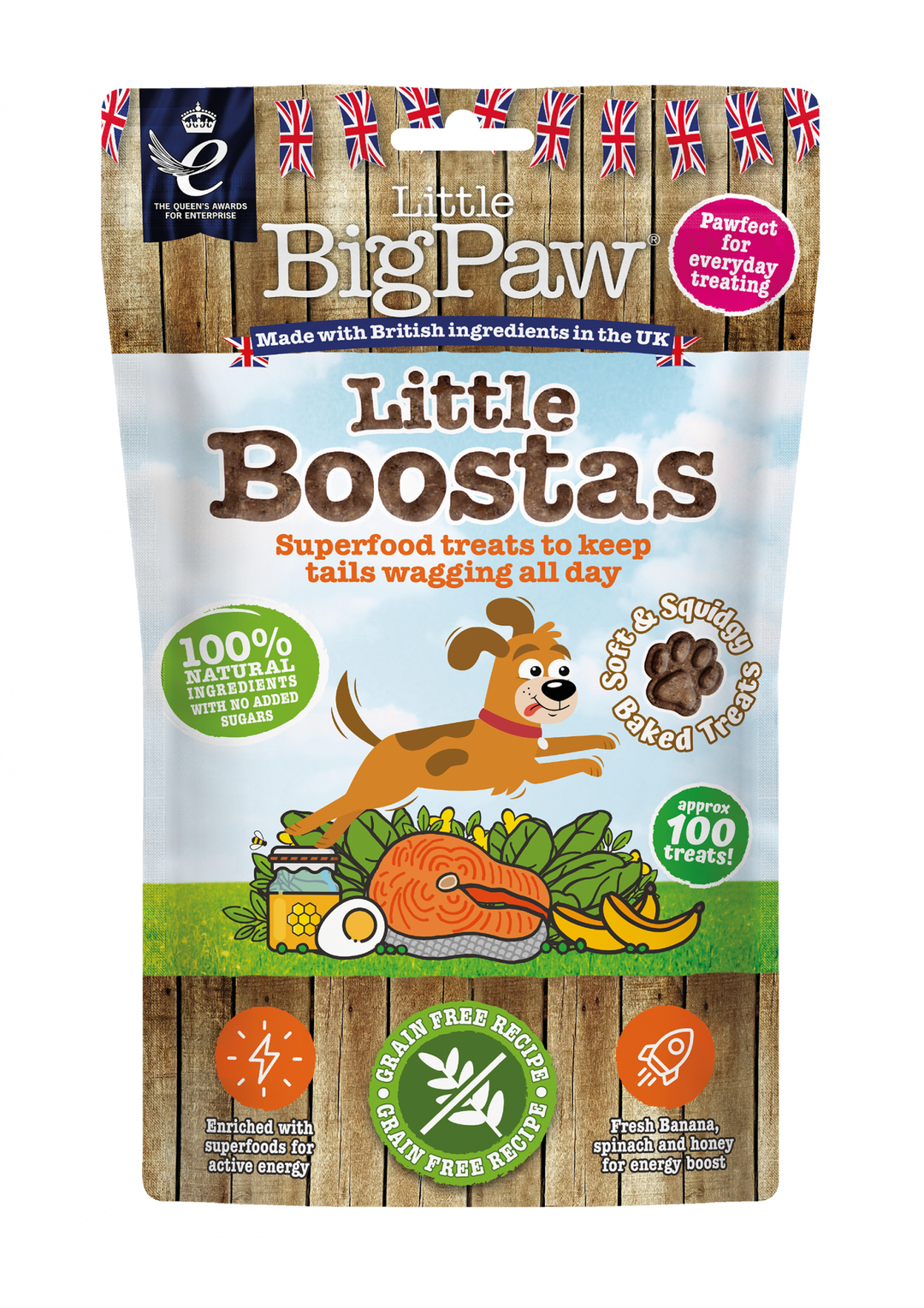 Little Boostas Superfood Treats for Dogs 12 x 90g